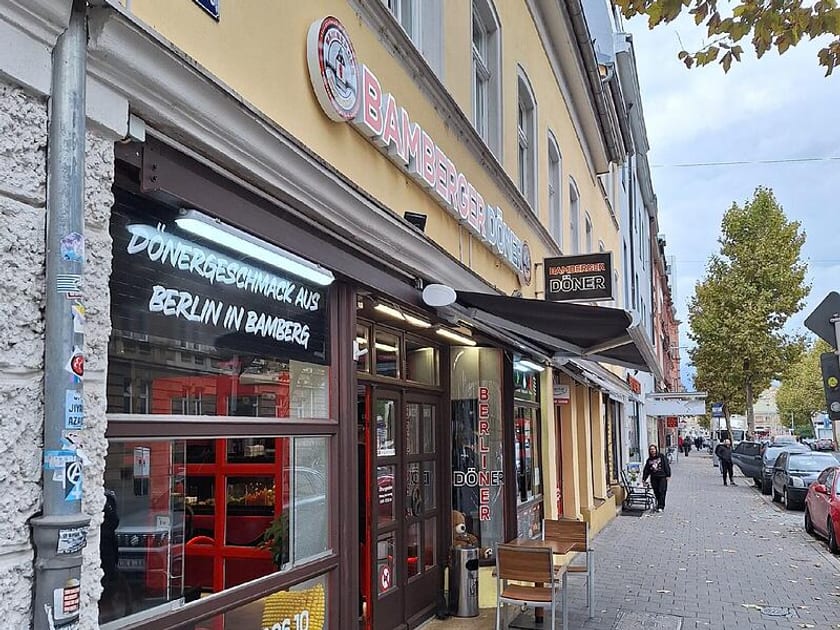 Außenansicht des Hauptladens in der Luitpoldstraße in Bamberg